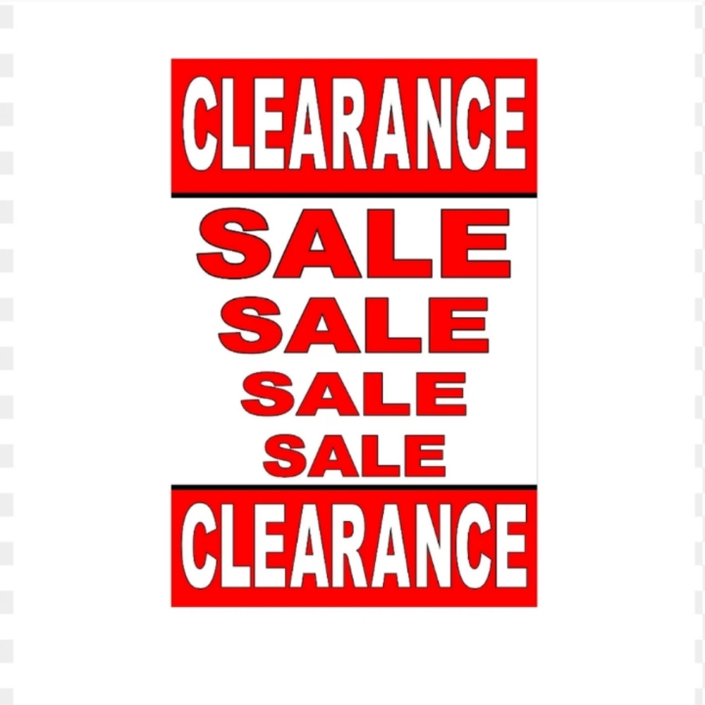 Items are marked down below cost